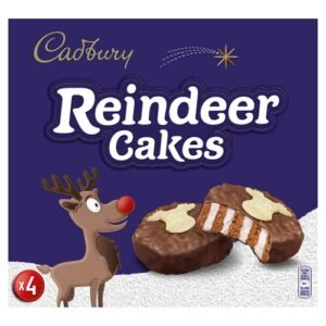 CADBURY REINDEER CAKES 4S-XMAS