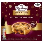 MR KIPLING SIGNATURE ALL BUTTER MINCE PIES 4S-XMAS