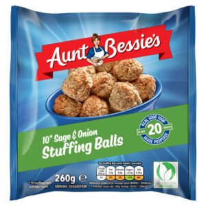 AUNT BESSIE'S 10 SAGE & ONION STUFFING BALLS 260G