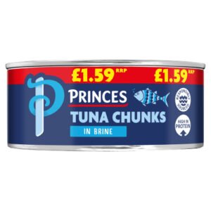 PRINCES TUNA CHUNKS IN BRINE PMP ÂŁ1.59 145G