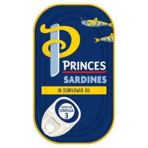PRINCES SARDINES IN SUNFLOWER OIL 120G