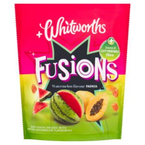 WHITWORTHS FUSIONS WATERMELON PAPAYA FLAVOUR 80G