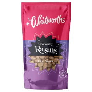 WHITWORTHS CHOCOLATEY RAISINS 115G