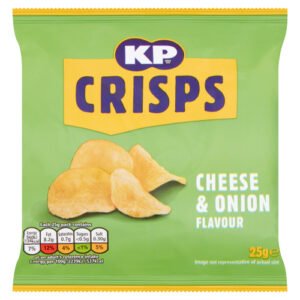 KP CHEESE & ONION CRISPS 48X 25G