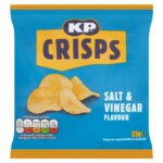 KP SALT & VINEGAR CRISPS 48X 25G