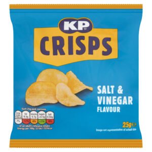 KP SALT & VINEGAR CRISPS 48X 25G