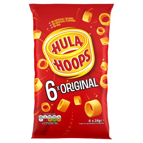 HULA HOOPS ORIGINAL 6PK 24G