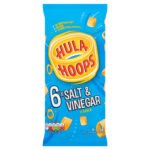 HULA HOOPS SALT & VINEGAR CRISPS 6PK 24G