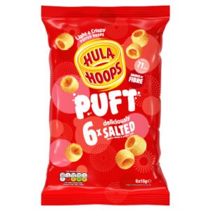 HULA HOOPS PUFT SALTED 6PK 15G