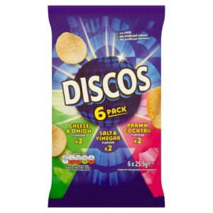 DISCOS VARIETY CRISPS 6PK 25.5G