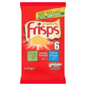 FRISPS VARIETY CRISPS 6PK 25.5G