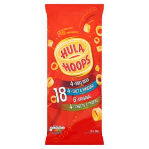 HULA HOOPS VARIETY CRISPS 18PK 24G