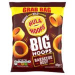 HULA HOOPS BIG HOOPS BBQ GRAB BAG 45G
