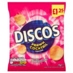 DISCOS PRAWN COCKTAIL CRISPS PMP £1.25 70G