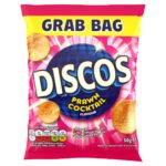 DISCOS PRAWN COCKTAIL GRAB BAG CRISPS 50G