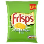 FRISPS CHEESE & ONION CRISPS PMP £1.35 60G