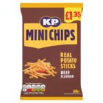 KP MINICHIPS BEEF PMP £1.35 60G