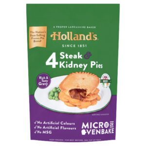HOLLAND'S 4 STEAK & KIDNEY PIES 4PK