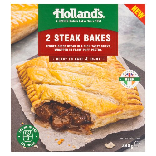 HOLLAND'S 2 STEAK BAKES 2PK