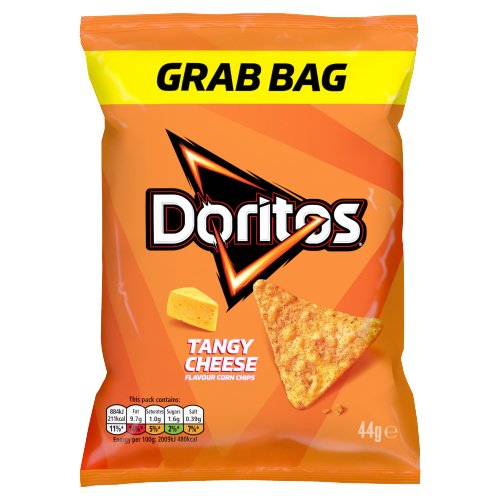 DORITOS TANGY CHEESE CRISPS GRAB BAG TORTILLA CHIPS NHFSS 44G