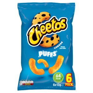 CHEETOS PUFFS CHEESE SNACKS CRISPS 6PK 13G