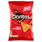 DORITOS CHILLI HEATWAVE FLAVOUR CORN CHIPS 180G