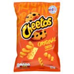 CHEETOS TWISTED CHEESE CORN PUFFS SHARING CRISPS 125G