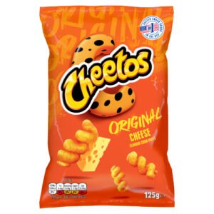 CHEETOS TWISTED CHEESE CORN PUFFS SHARING CRISPS 125G