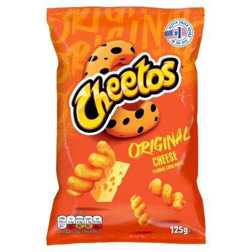 CHEETOS TWISTED CHEESE CORN PUFFS SHARING CRISPS 125G