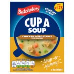 BATCHELORS CUP A SOUP CHICKEN & VEG PMP £1.75 110G