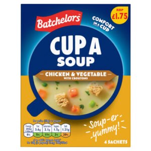 BATCHELORS CUP A SOUP CHICKEN & VEG PMP £1.75 110G