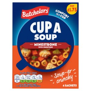 BATCHELORS CUP A SOUP MINESTRONE PMP £1.75 94G