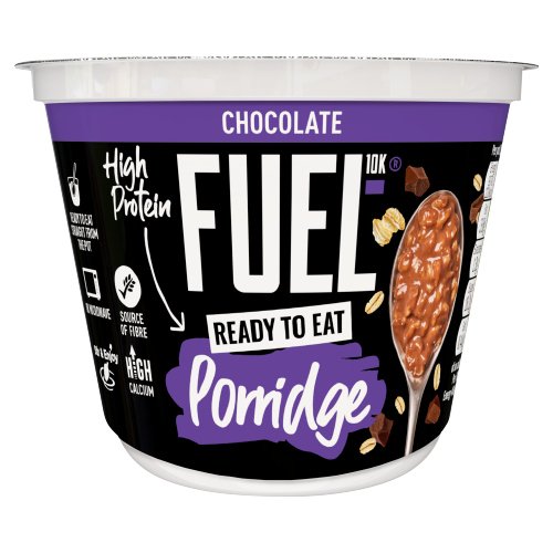 FUEL10K READY TO EAT PROTEIN PORRIDGE OAT CEREAL POT CHOCOLATE 210G
