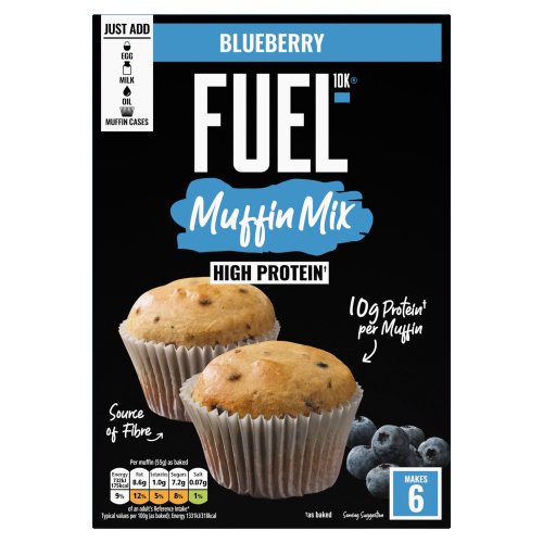 FUEL10K BLUEBERRY MUFFIN MIX 150G/NFEU/