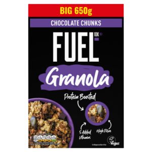 FUEL10K CHOCOLATE CHUNKS GRANOLA 650G