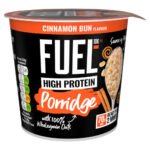 FUEL10K HIGH PROTEIN CINNAMON BUN PORRIDGE OAT CEREAL POT 70G
