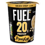 FUEL10K GOLDEN SYRUP 20G HIGH PROTEIN PORRIDGE OAT CEREAL POT 80G