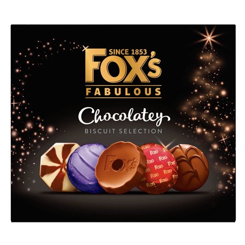 FOX'S CHOCOLATEY CARTON 365G-XMAS