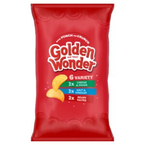GOLDEN WONDER VARIETY 6PK 25G
