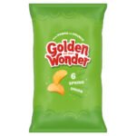 GOLDEN WONDER SPRING ONION 6PK 25G