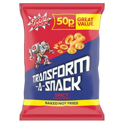 GOLDEN WONDER TAS SPICY PMP 50P 27G