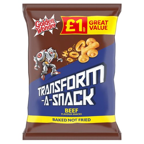 GOLDEN WONDER BEEF FLAVOUR SNACKS PMP £1.00 56G