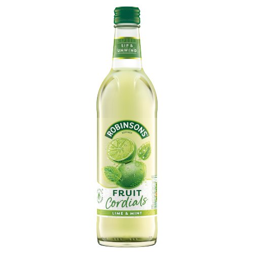 ROBINSONS CRUSHED LIME & MINT FRUIT CORDIAL 500ML