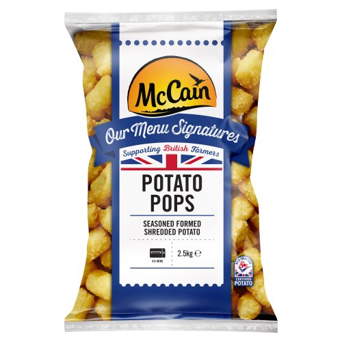 MCCAIN POTATO POPS 2.5KG