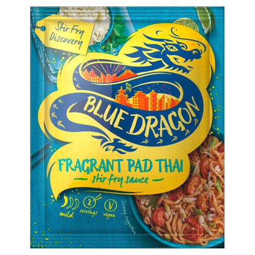 BLUE DRAGON FRAGRANT PAD THAI STIR FRY SAUCE 120G