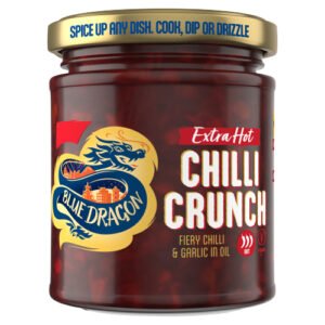 BLUE DRAGON EXTRA HOT CRISPY CHILLI OIL CRUNCH 180G