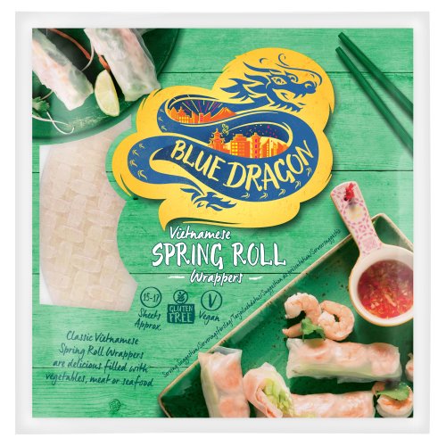 BLUE DRAGON SPRING ROLL WRAPPERS 134G