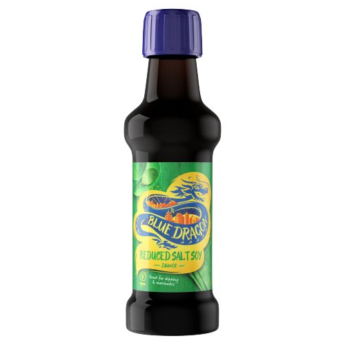 BLUE DRAGON REDUCED SALT SOY SAUCE 150ML