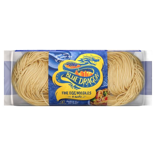 BLUE DRAGON FINE EGG NOODLES 250G