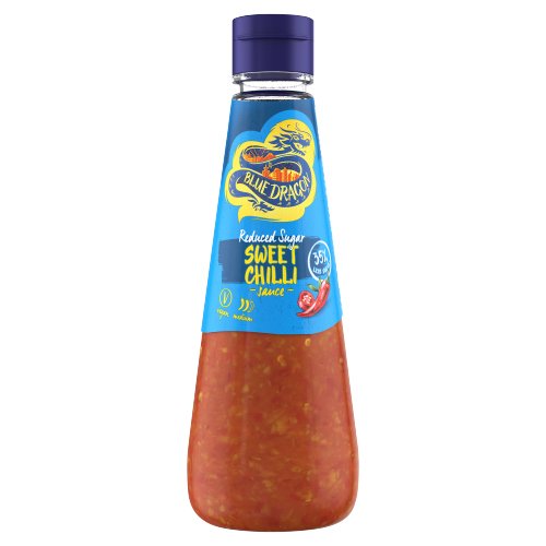 BLUE DRAGON REDUCED SUGAR SWEET CHILLI SAUCE 250ML